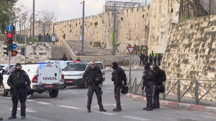 Doğu Kudüs'te bayram namazına müdahale